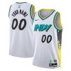 Dres Indiana Pacers Prilagođeni Nike 2024-25 City Edition Bijela Swingman